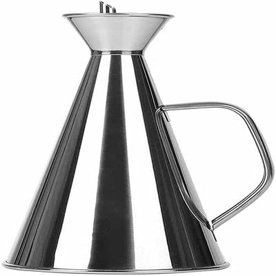 KDLK Olive Oil and Vinegar Dispenser Cruet Bottles 500Ml Stainless Steel Non Drip,No Mess Olive Oil Dispenser,Kitchen Oil,Vinegar Pot-Easy to Leakproof (Size : 1000ml)