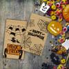 Haxpacal Halloween Treat Bags, 80PCS Halloween Candy Bags Treat Bags Halloween Party Supplies Candy Bags for Trick or Treating, Kids Halloween Party Favor Goodie Bags view 2
