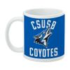 California State University San Bernardino Coyotes Logo Ceramic Coffee Mug, Novelty Gift Mugs for Coffee, Tea and Hot Drinks, 11oz, White view 3