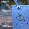 BOGLETS - Anchor Charm Compatible with Bogg Bags, Simply Southern Bags, and Other Similar Beach Tote Bags view 4