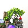 DYRABREST Desktop Rockery Fountain,Small Waterfall Landscape Countertop Decoration,Fish Tank with Led Light Atomizing Humidifier Effect,Suitable for Office Home Bedroom Type3 view 4