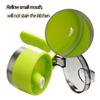 KDLK Olive Oil and Vinegar Dispenser Cruet Bottles Oil Vinegar Bottle Dispenser Glass Olive Oil Bottle Leak-Proof Oil Bottle Transparent,with Scale Measurement High Capacity 530ML (Color : Green) view 4