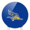 Acrylic California State University Bakersfield Primary Logo Cake Topper Party Decoration for Wedding Anniversary Birthday Graduation view 3