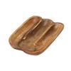 Bloomingville Acacia Wood Divided Tray, Natural view 1