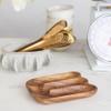 Bloomingville Acacia Wood Divided Tray, Natural view 2