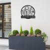 Nanlili PoroX Cactus Lovers Metal Wall Art, Personalized Cactus Signs, Office & Outdoor Metal Signs view 3