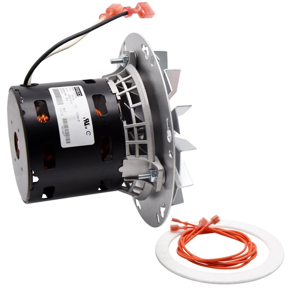 Criditpid Replacement PU-076002B Combustion Exhaust Blower Motor for Englander 25-PDVC, 55-SHP10, 25-PDV Pellet Stoves.