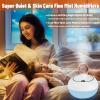 Humidifiers, Sunset Lamp Air Humidifier for Bedroom 300ml Cool Mist Humidifiers with Colourful Night Light USB Powered Mini Humidifiers for Baby, Office, Home with Adjustable Sunset Light view 4