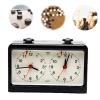 Bibabala Chess Clock Easy Operate Digital Alarm Chess Timer w/Quartz Movement for Board Game, International Chess Tournament Analogue Chess Clock Timer Count Up Count Down Timer view 1