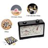 Bibabala Chess Clock Easy Operate Digital Alarm Chess Timer w/Quartz Movement for Board Game, International Chess Tournament Analogue Chess Clock Timer Count Up Count Down Timer view 3