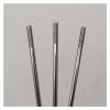 TRENDYBOY Bicycle Spokes 9G-10G Diameter 3.5mm-3.2mm J-Bend Sliver Color Motorcycle Spokes 304 Stainless Steel Material Round Body Electric Bike Spokes 145(Length 129mm) view 3
