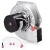 Adviace Replacement Combustion Fan Blower with Housing for St Croix Auburn & Hastings & Afton Bay & SCF-050 & Prescott EXL & York Insert & Lancaster Pellet Stoves, 80P30521-R view 1