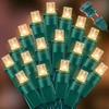 LAMPHOME 300 LED Warm White Christmas Lights, 64.8 Ft Ultra Bright Waterproof Christmas Mini Tree String Lights with Green Wire for Indoor and Outdoor Use, Christmas Trees, Holidays, Patios Garden
