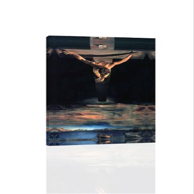 Dali - Christ Of St. John Of The Cross - CANVAS OR PRINT WALL ART (Canvas - 16 x 32)