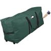 Primode Xmas Rolling Tree Storage Bag, Large Heavy Duty Storage Container, 22" Height X 16" Wide X 50" Long with 2 Wheels and Handles Fits Up to 7.5 Foot Tall Disassembled Holiday Tree (Gray) view 1