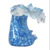 Dale Tiffany Art Glass Sculpture 8.5" Tall Laguna Wave Handcrafted Murano-Style Sculpture for Home Dcor, Living Room, Bed Room, Home Office and Gift view 1
