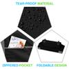 ProPik Rolling Christmas Tree Storage Bag, Fits Up to 7.5 Ft. Tall Disassembled Holiday Tree, 22" x 16" x 50", Large Heavy Duty Xmas Storage Container with 2 Wheels & Handles, 600D Oxford (Black) view 4