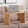 Wood Coffee Table in Shape,Bedroom Desk Hall Table Modern Coffee Table and Open Coffee Table Storage Shelf Living RoomCoffee Table (Color : Yellow, Size : 620x250x350mm) view 3