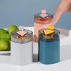 Creative Home Automatic Pop-up Toothpick Box Household Press Toothpick Case Portable Toothpick Holder Home Supplies creative storage (Color : Pink) view 2