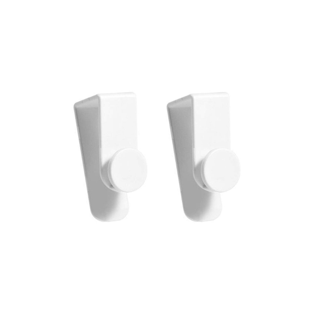 2pcs Thicken Door Hook Kitchen Bathroom Cabinet Clothes Storage Hanger Organizer