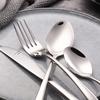 16 Piece Silverware Set for 4 Durable 18/10 Stainless Steel Flatware Sets Wedding Kitchen Restaurant Cutlery Utensil Include Knife Spoon Fork Dessert Spoon Mirror Polished Dishwasher Safe view 3