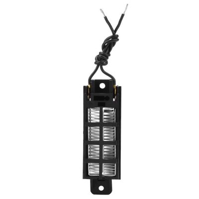 Walfront Ceramic Heater 12V 50W Electric Conductive Type for Vehicles RVs Boats Small Spaces Portable Compact Efficient Safe Warmth