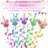 24Pcs Glitter Mouse Straws for Kids Birthday Party Favors Supplies Decorations Crazy Reusable Drinking Straws for Theme Birthday Oh Twodles Party view 3