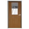 WdFour Classroom Door Panel Curtain, 8*36, Light Gray, Blackout, Door & Window, Modern, Polyester, Washable, Tab Top, Loop & Hook, Educational Institutions view 1
