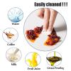 XQKXHZ PU Leather Tablecloth, PVC Oilcloth Tablecloth Wipeable Spill Proof Waterproof Table Cloths Rectangle for Kitchen Dining Room Party Holiday Christmas Table Decor,5,35"x35" view 4