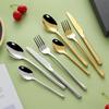 16 Piece Silverware Set for 4 Durable 18/10 Stainless Steel Flatware Sets Home Kitchen Hotel Restaurant Cutlery Utensil Include Fork Spoon Knife Teaspoon Mirror Polished Dishwasher Safe view 4