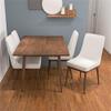 Ashcroft Furniture Co Resam Modern 5 Piece Solid Wood Dining Room & Kitchen Set Walnut Brown view 2
