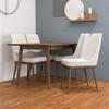 Ashcroft Furniture Co Resam Modern 5 Piece Solid Wood Dining Room & Kitchen Set Walnut Brown view 4