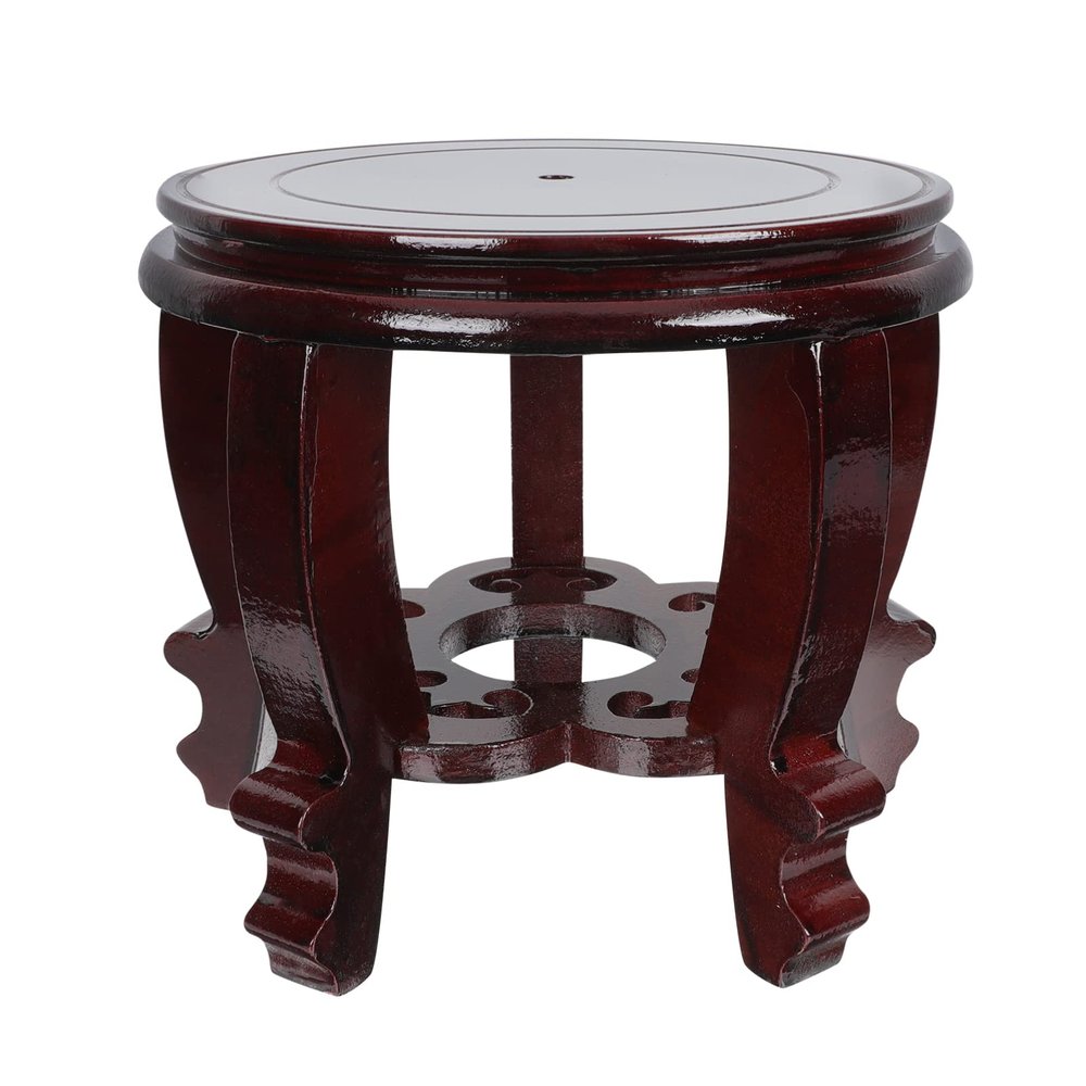 Cabilock Unique Fish Tank Base Wooden Stand for Aquarium Fishbowls Bonsai Display