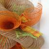 Spring Wreath, Luxury Handmade - Carrot Bunch Welcome Front Door Decor, 24 or 28 Inch view 3