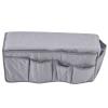Pilipane Remote Control Holder for Recliner Couch, Sofa Armrest Lunch Box, Couch Remote Holder Pocket Design Watertight Reasonable Layout (Gray), Sofa Armrest Lunch Box, Remote Control Holder fo view 1