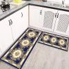 GRAPKS Traditional Carpet Runners for Hallway Easy to Clean Non-Slip Corridor Narrow Runner Rug Washable Area Rug Living Room Entryway Floor Mat 80x200cm (Size : 2.6 ft x 4.9 ft) view 3