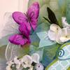 My Heart Sings in The Garden Spring or Summer Deco Mesh Wreath. Available in 24 inch and 28 inch diameters view 2