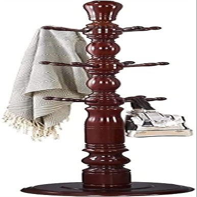 NIUBB Organizer Rack Coat Rack Stand Tree Coat Rack with Adjustable Sizes Easy Assembly Free Standing Solid Coat Hanger Stand for Clothes Hats Umbrellas for Hallway Entryway Hat and Umbr