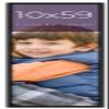 10x59 Frame Black Real Wood Picture Frame Width 0.75 Inches | Interior Frame Depth 0.5 Inches | Noir Classique Mid Century Photo Frame Complete with UV Acrylic, Foam Board Backing & Hanging Hardware view 1