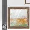13x13 Frame Grey Real Wood Picture Frame Width 1.75 Inches | Interior Frame Depth 0.5 Inches | Charleston Charcoal Modern Photo Frame Complete with UV Acrylic, Foam Board Backing & Hanging Hardware view 2