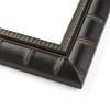 10x10 Frame Black Bamboo Solid Wood Picture Frame Width 1.5 Inches | Interior Frame Depth 0.5 Inches | Balcoca Black Bamboo Photo Frame Complete with UV Acrylic, Foam Board Backing & Hanging Hardware view 2