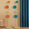 NIUBB Light Luxury Fashion Hanger Floor Bedroom Hanger Household Clothes Rack Vertical Door Simple Coat Rack (Color : A) view 2