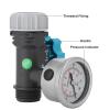 Alvinlite Water Pressure Regulator Valve to Protect Your Irrigation System, G3/4 Adjustable Water Pressure Reducer with Pressure Gauge, Extra Gift Water Leak Seal Tape Silicone Tape, for Garden Home view 3