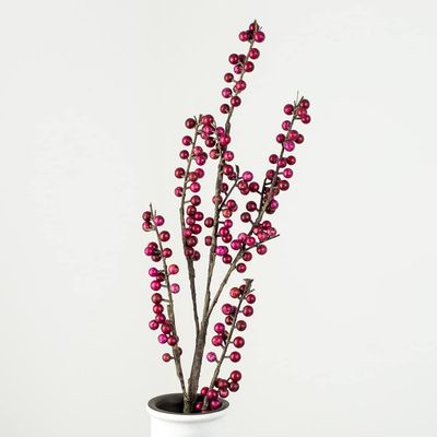 Factory Direct Craft Artificial Wine Berry Spray | Size: 39" H