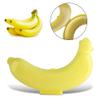 Alvinlite Cute Banana Case Protector Box Container Trip Outdoor Lunch Fruit Storage Box Banana Container Storage Case(Yellow) Banana view 2