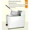 SHENGSHIYU 6l/12l Commercial Restaurant Professional Gas Fryer, Stainless Steel Table Top Single/Double Cylinder Lpg Fryer, Outdoor Stovetop with Fryer, Fried Chicken and Fish,Two-cylinderfryer view 3