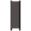 5-Panel Room Divider,Folding Screen,Freestanding Tall Partition, Lightweight Wall Divider for Dressing, Bedroom, Privacy Screen Room Dividers Home Office Anthracite 98.4"x70.9" view 4