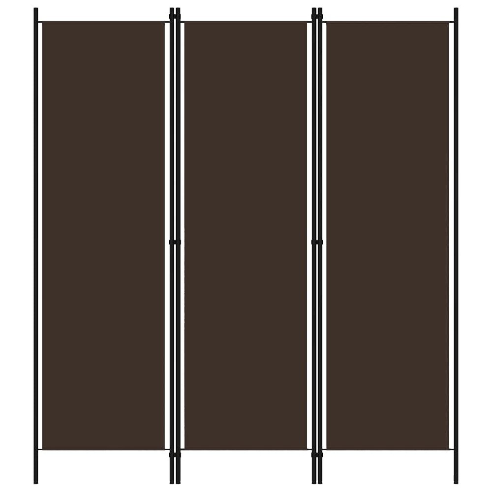 3-Panel Room Divider,Folding Screen,Freestanding Tall Partition, Lightweight Wall Divider for Dressing, Bedroom, Privacy Screen Room Dividers Home Office Brown 59.1"x70.9"