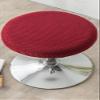 ZZDZW Bar Stool Cover Round Stool Slipcover 1/2/4/6pcs,Oraunent Stretch Stools Covers Polar Fleece Fabric Seat Cushion Slipcovers for 11-14in Round Stools Home Shop Protector Cover view 1