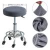 ZZDZW Bar Stool Cover Round Stool Slipcover 1/2/4/6pcs,Oraunent Stretch Stools Covers Polar Fleece Fabric Seat Cushion Slipcovers for 11-14in Round Stools Home Shop Protector Cover view 4
